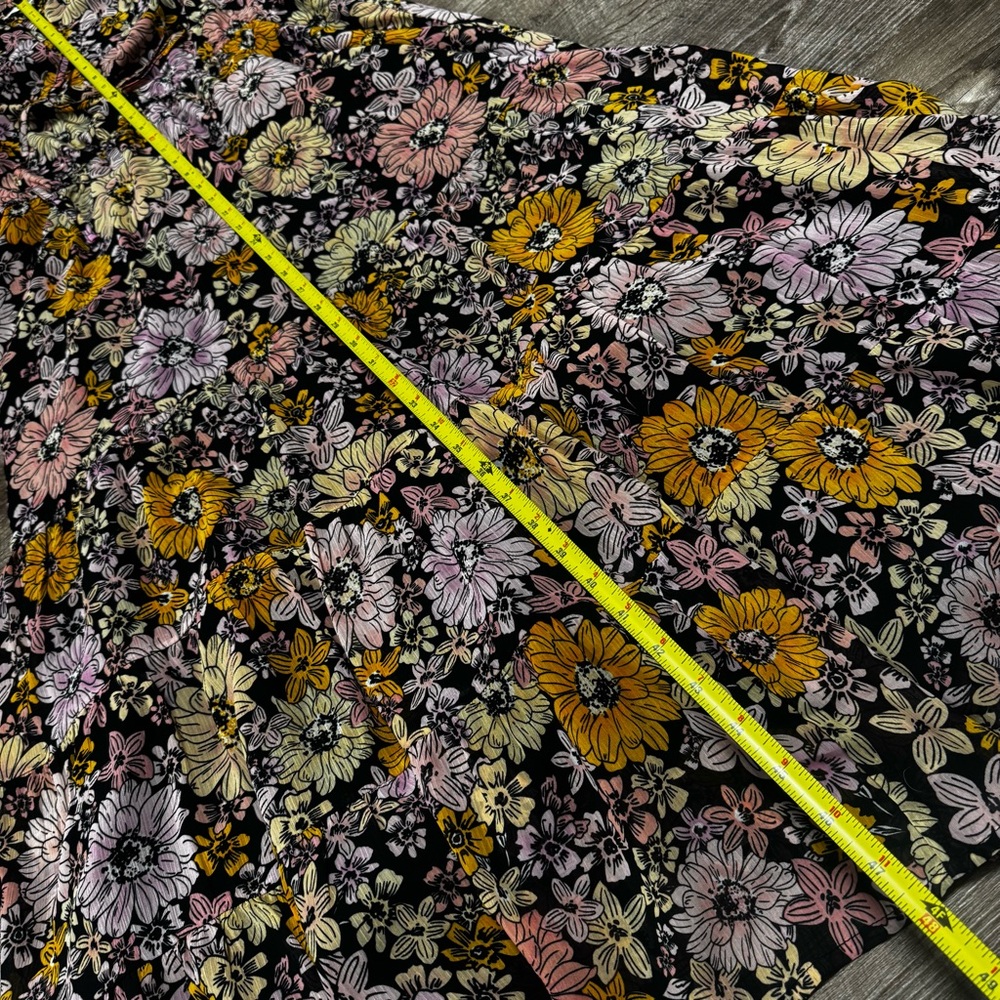 BB Dakota Steve Madden Floral Maxi Dress Size Large - Picture 5 of 9
